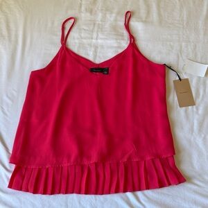 Halogen Vibrant Pink Layered Camisole